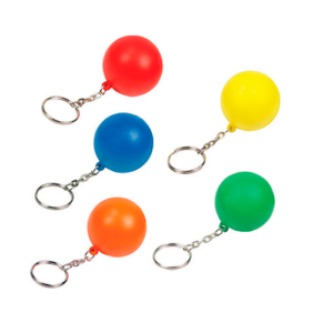 10 - LLAVERO PELOTA ANTIESTRÉS